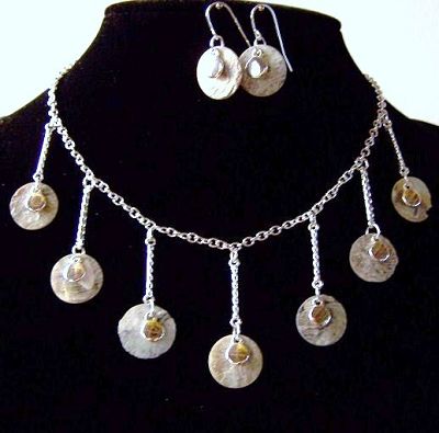 fashion jewellery pls -    CAMELLIA - 2 PIECE SET CNE 0543